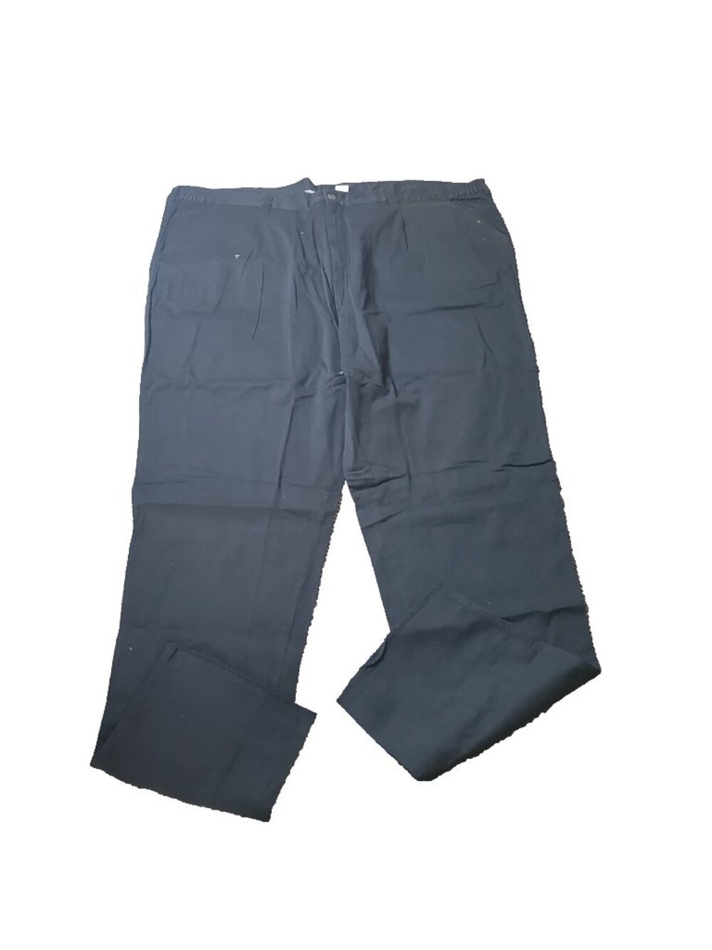 KingSize Elastic Pants Mens 52 x38L Big Tall  Black Chino Khaki LL y2K Outdoor